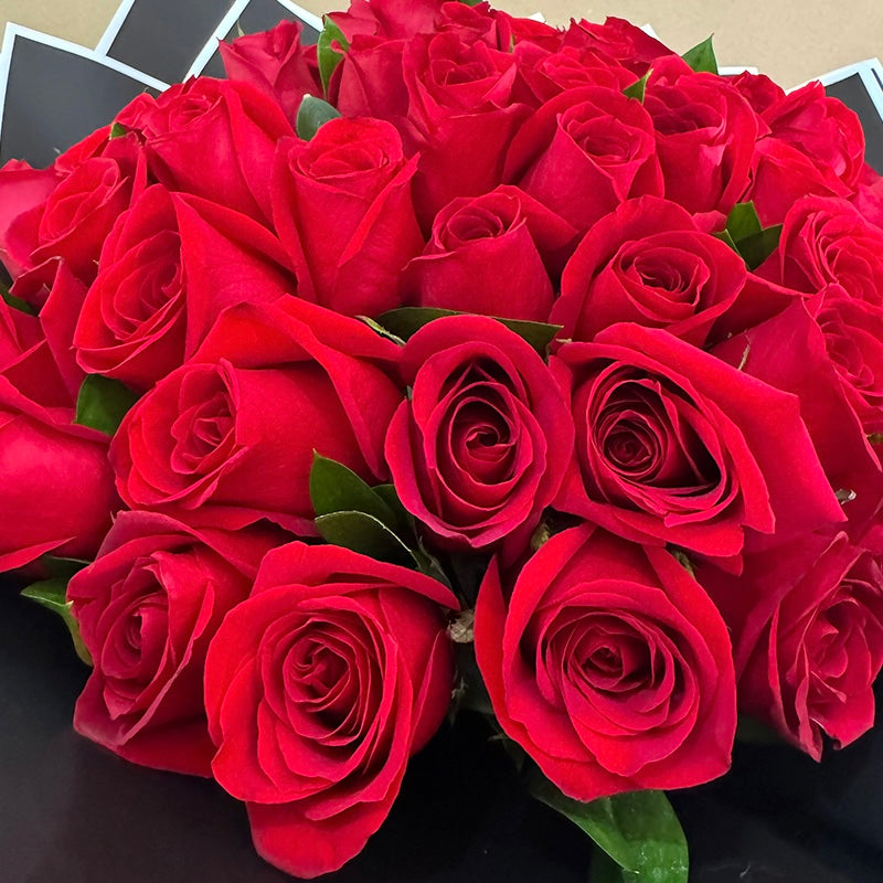 Ramo de 100 rosas rojas