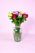 Florero 12 rosas
