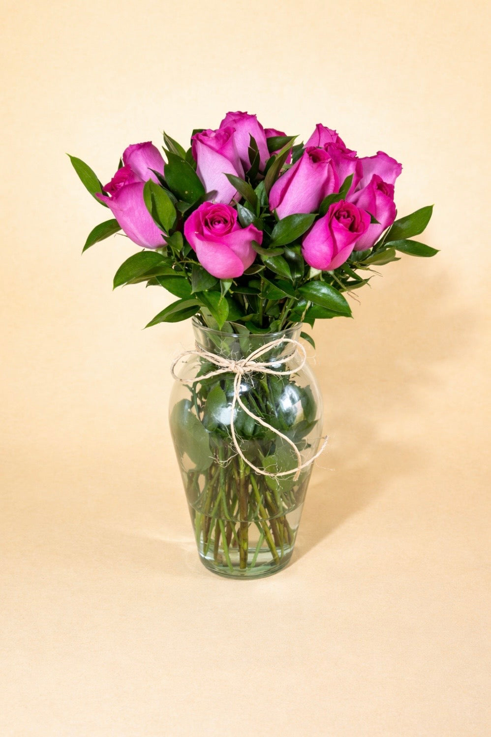 Florero 12 rosas