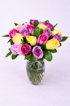 Florero 18 rosas