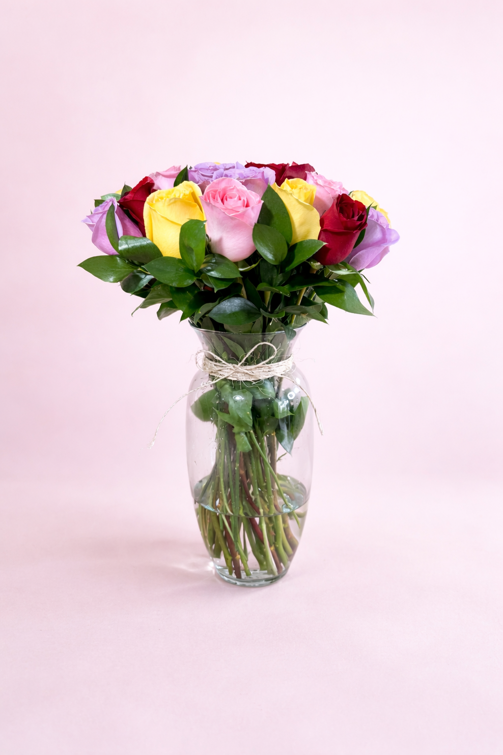 Florero 24 rosas