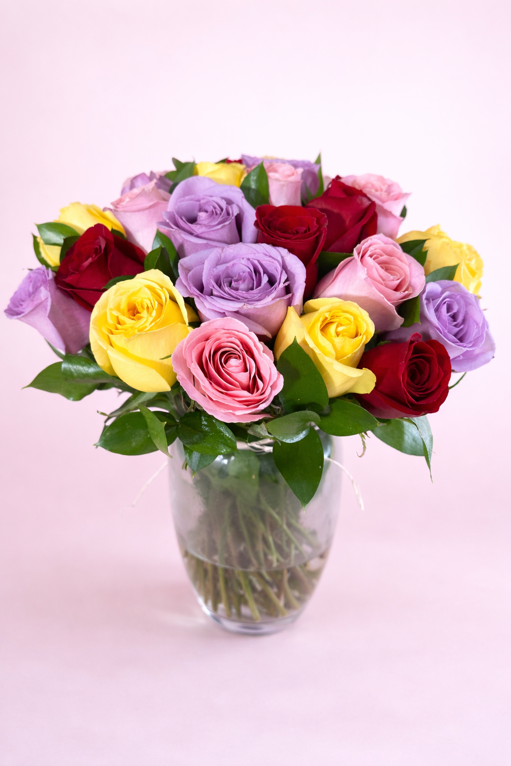 Florero 24 rosas
