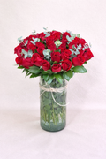 Florero 50 rosas