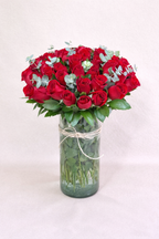 Florero 50 rosas