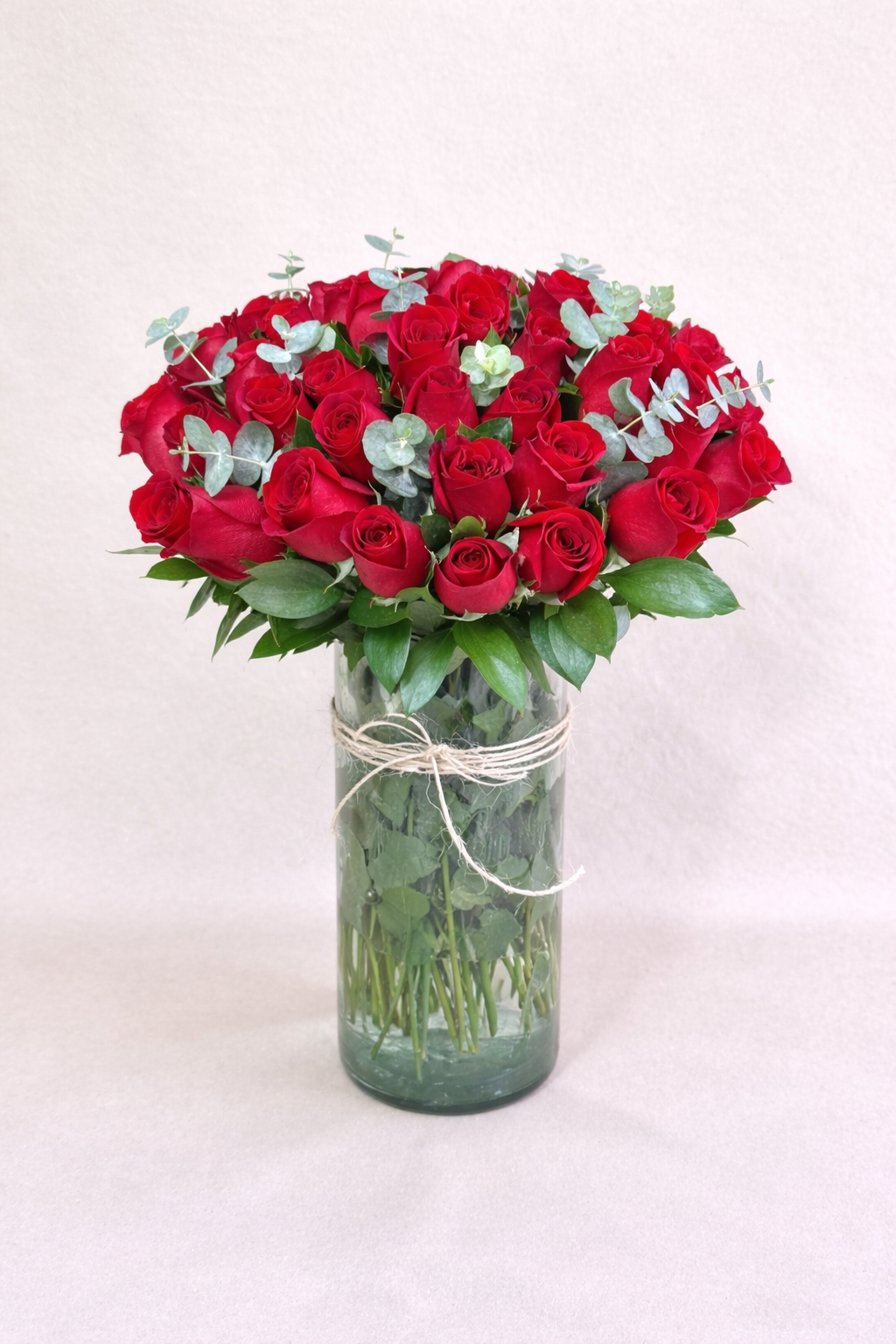 Florero 50 rosas