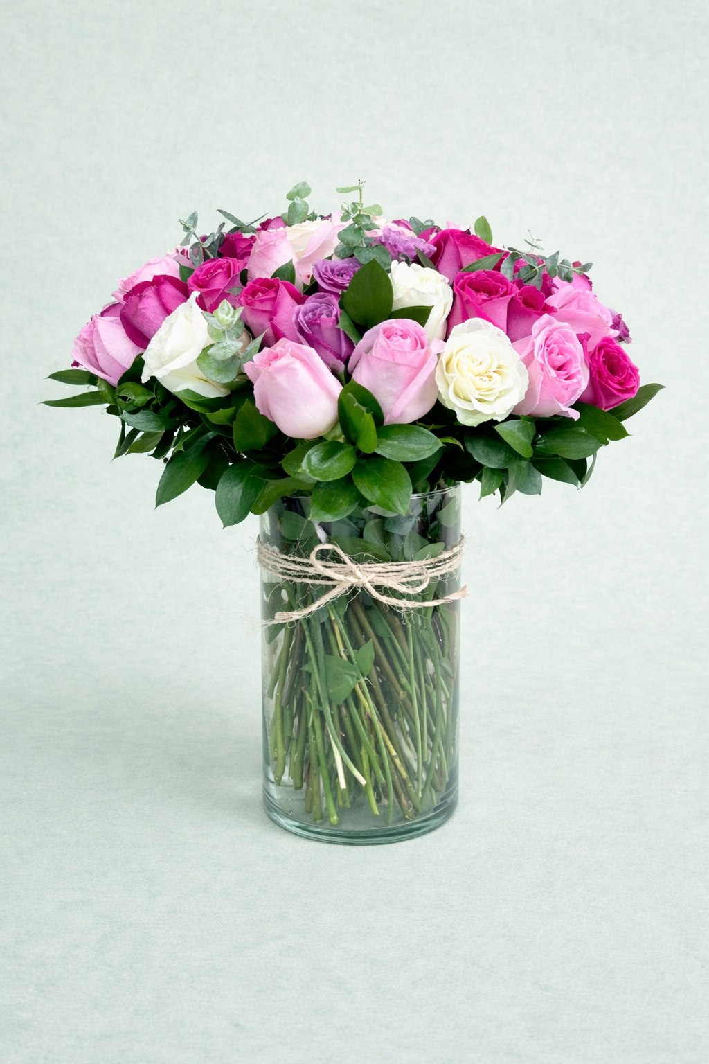 Florero 50 rosas