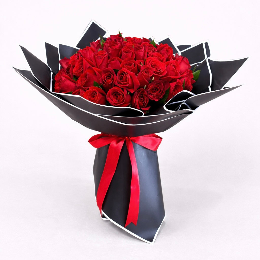 Ramo 100 rosas rojas